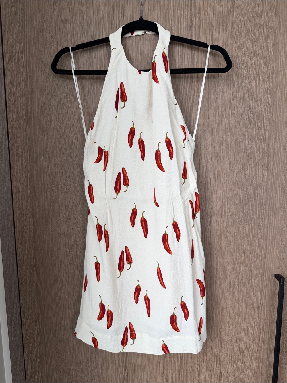 Reformation Halter Neck Backless Dress
